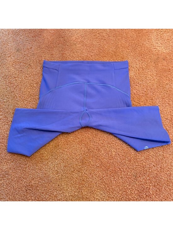 NWOT New Lululemon SenseKnit Running High-Rise Shorts 10" Charged Indigo Size 6 - Picture 4 of 10